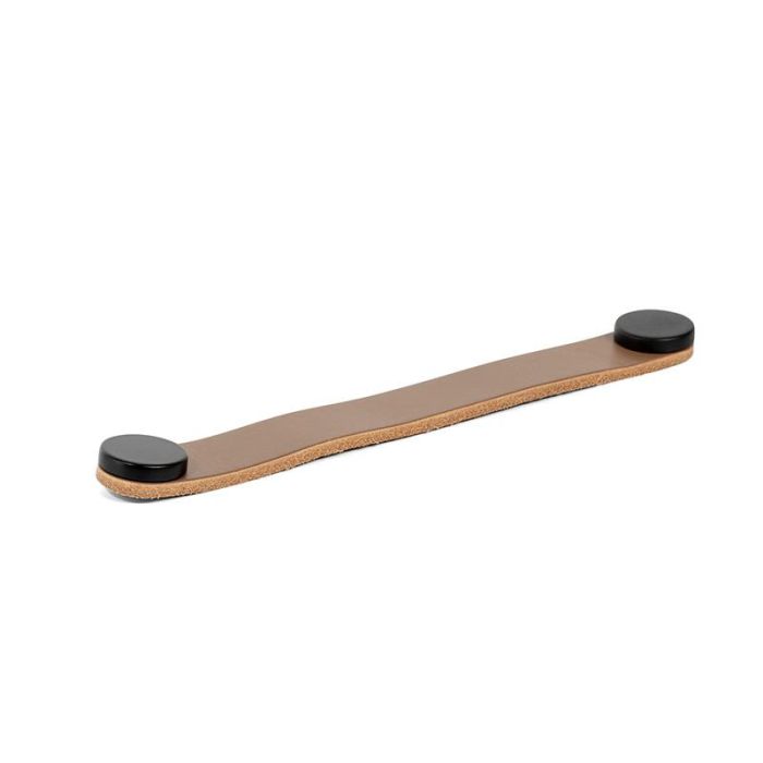 Tirador Piel Flexa C128 L150 Beige/Cromo Acabado Beige - Negro Dist. Agujero Dist. 160Mm. Viefe Tirador Piel Flexa C128 L150 Beige/Cromo Acabado Beige - Negro Dist. Agujero Dist. 160Mm. Viefe