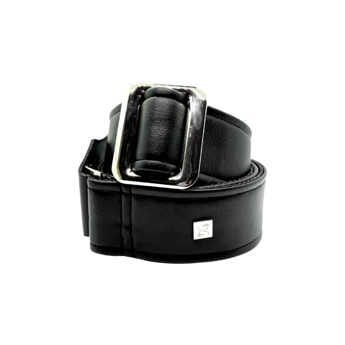 GETM Correa Guitarra Bajo Diego Black Ajustable hasta 165cm Polipiel Nailon Piel Negra 1