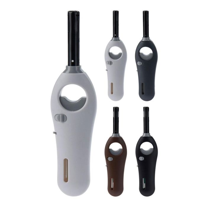 Mechero electrónico recargable, con bloqueo, colores surtidos 0 Mechero electrónico recargable, con bloqueo, colores surtidos 0