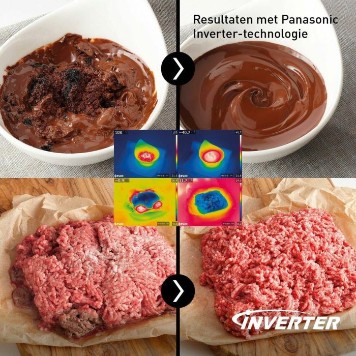 Microondas con Grill Panasonic NNCD88QSEPG 1300 W 5 Microondas con Grill Panasonic NNCD88QSEPG 1300 W 5