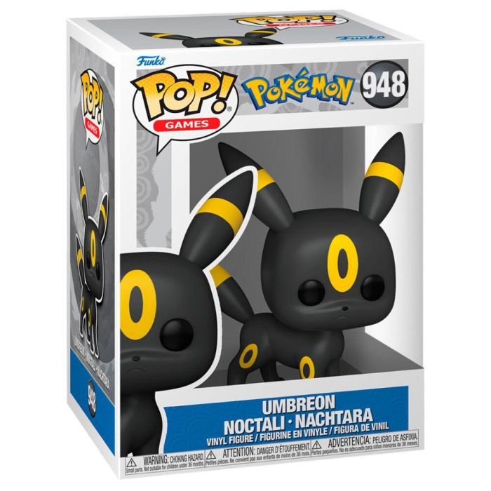 Funko Pop Pokemon Umbreon 69084 - Figura de Vinilo de 9cm con Caja Original 0 Funko Pop Pokemon Umbreon 69084 - Figura de Vinilo de 9cm con Caja Original 0