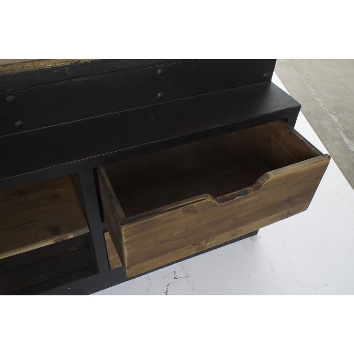 Libreria Loft DKD Home Decor Marron Negro 45 x 243 x 160 cm 4 Libreria Loft DKD Home Decor Marron Negro 45 x 243 x 160 cm 4