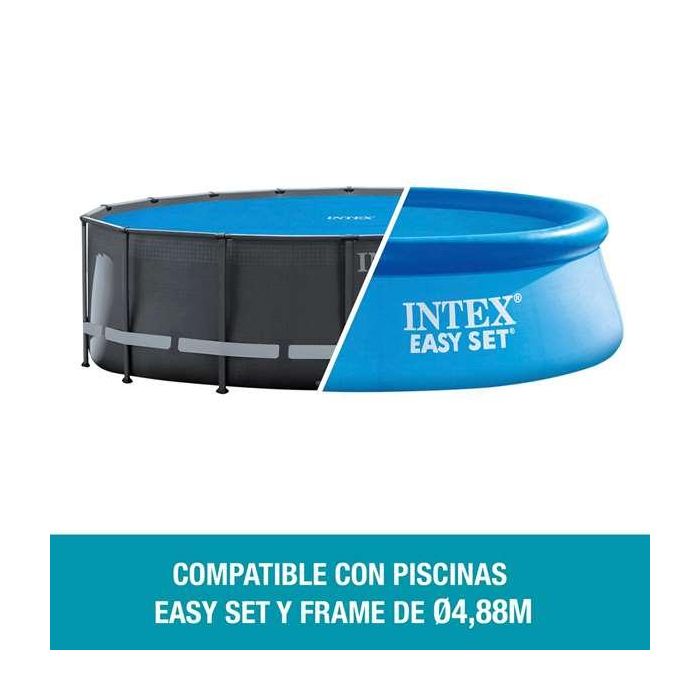 Intex Cobertor Solar Piscina Easy Set/Frame Diámetro 488 cm PVC 7