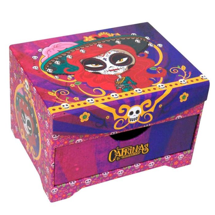 Joyero baul Mariola Catrinas 1 Joyero baul Mariola Catrinas 1