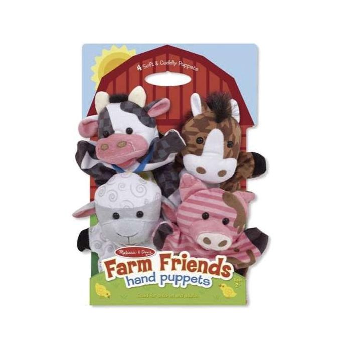 Peluche marioneta amigos de la granja melissa & doug set 4 piezas 36x6x24 cm - modelos surtidos 2 Peluche marioneta amigos de la granja melissa & doug set 4 piezas 36x6x24 cm - modelos surtidos 2