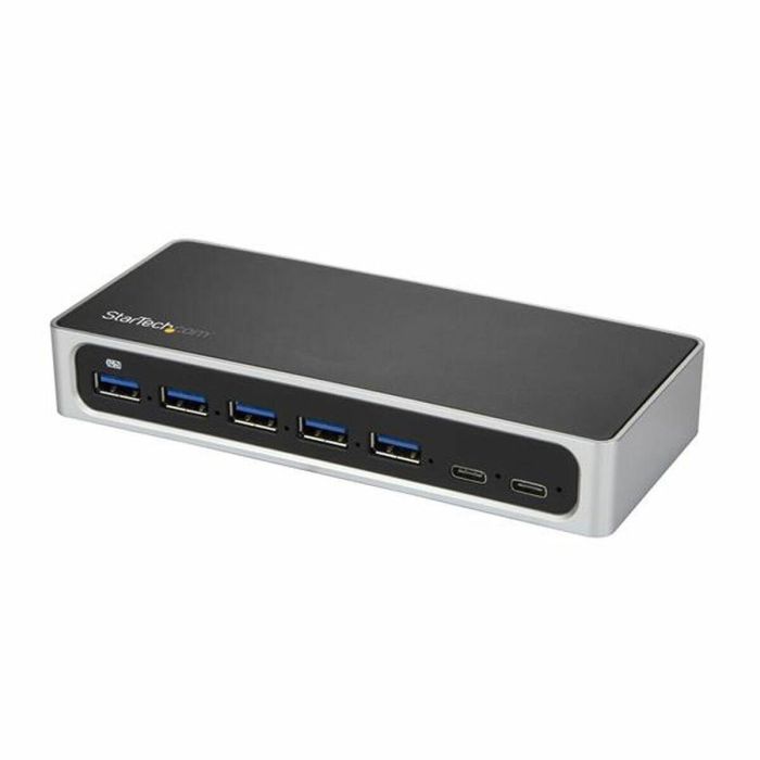 Hub USB Startech HB30C5A2CSC Negro Plateado Negro/Gris Hub USB Startech HB30C5A2CSC Negro Plateado Negro/Gris