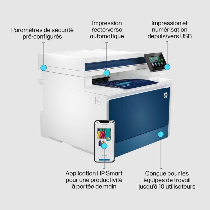 HP Color LaserJet Pro MFP 4302fdw Impresora Multifuncional Láser Colorida 5