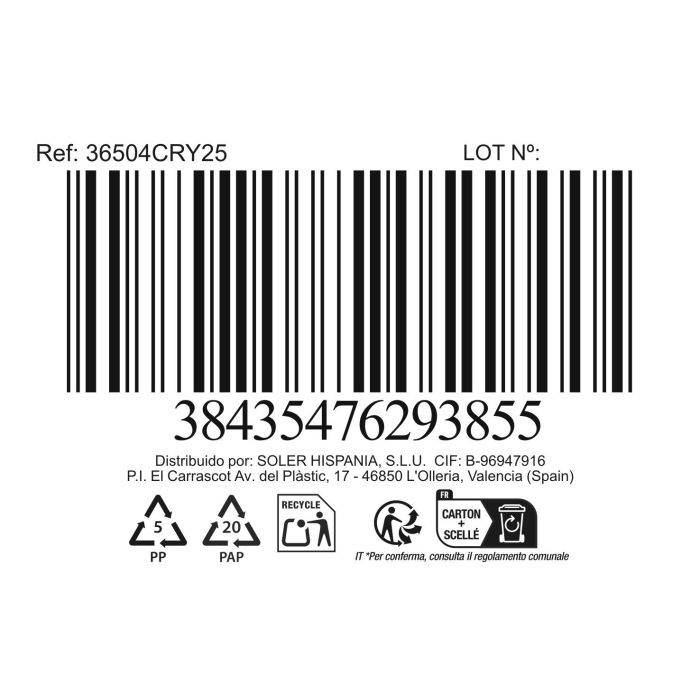 Privilege Cesta Cónica Mimbre Rectangular 25 cm x 20 cm x 8 cm (12 Unidades) 1