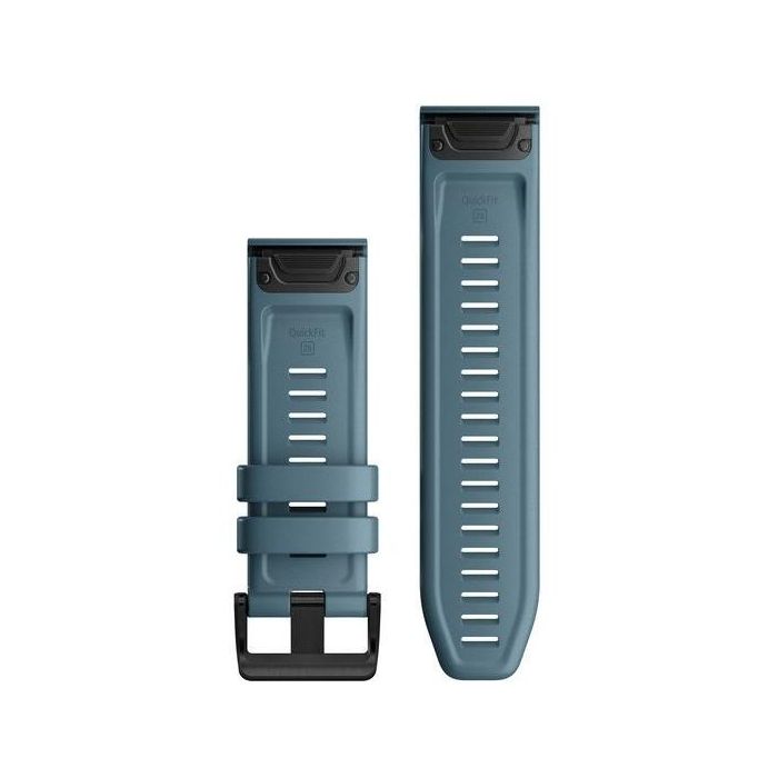 Garmin Ersatzarmband QuickFit 26mm Silikon Blau/Schiefergrau 1 Garmin Ersatzarmband QuickFit 26mm Silikon Blau/Schiefergrau 1