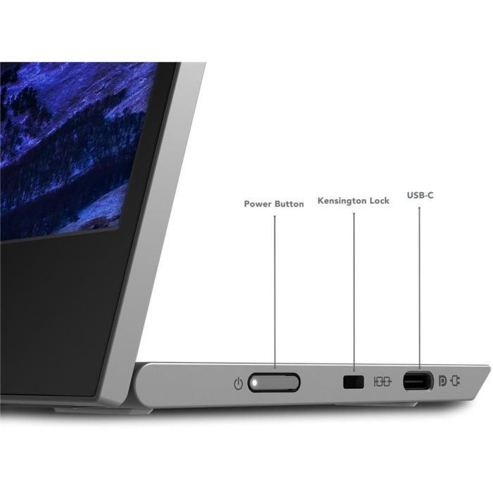 Lenovo L152 Monitor LED 39.6 cm (15.6") Full HD Negro Gris 14 ms IPS 8