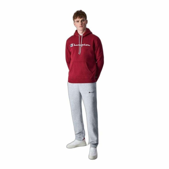 Sudadera con Capucha Hombre Champion Legacy Rojo Oscuro 3 Sudadera con Capucha Hombre Champion Legacy Rojo Oscuro 3