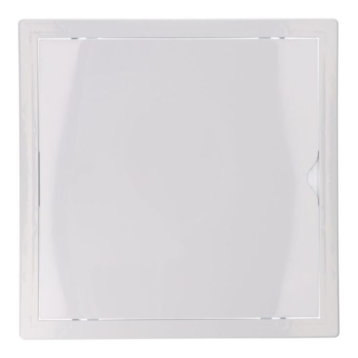 Tapa de registro cuadrada empotrable abs 30x30cm blanca