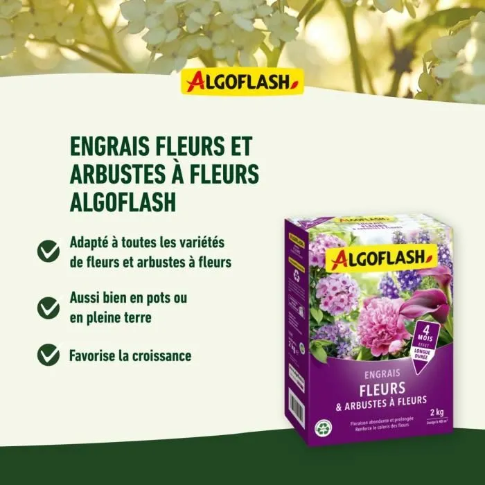 Algoflash Naturasol Fertilizante para Flores 2 kg 1
