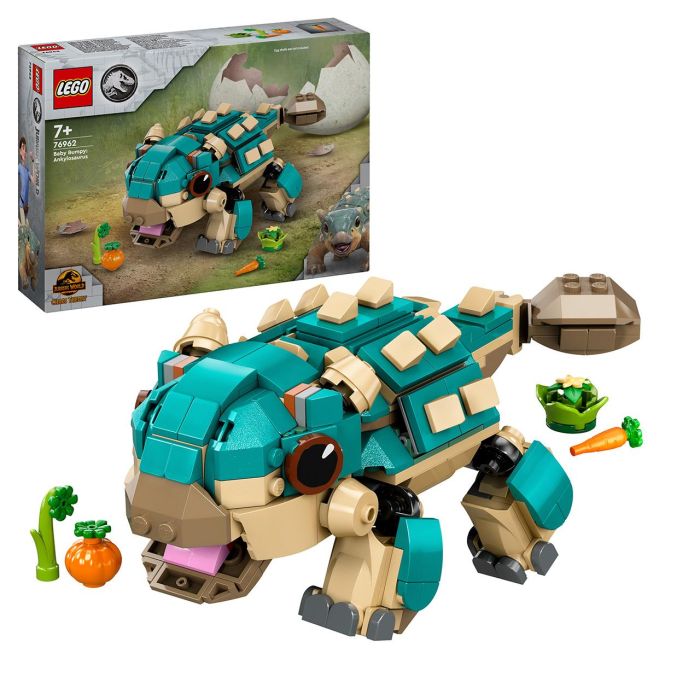 Bumpy Bebé: Ankylosaurus Jurassic World 76962 Lego