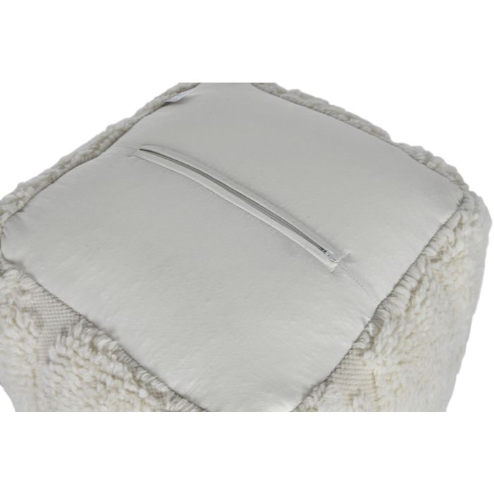 Reposapies Item Home DKD Home Decor Crudo 45 x 45 x 45 cm 4 Reposapies Item Home DKD Home Decor Crudo 45 x 45 x 45 cm 4