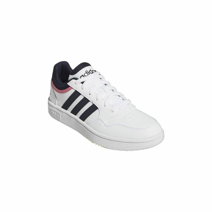 Zapatillas Casual de Mujer Adidas Hoops 3.0 Low Classic Blanco 4