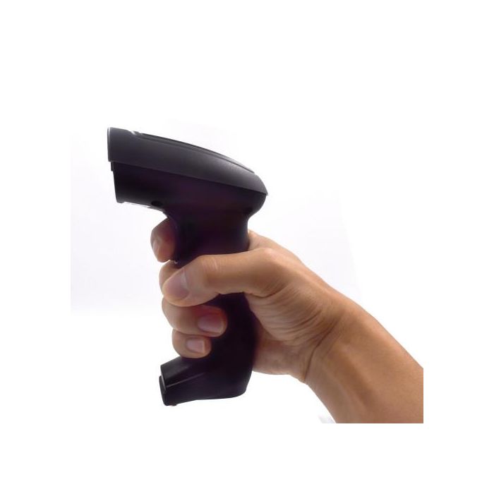 Ewent EW3440 Lector de Códigos de Barras 1D/2D Portátil Inalámbrico Bluetooth USB con Base Inteligente Negro 2