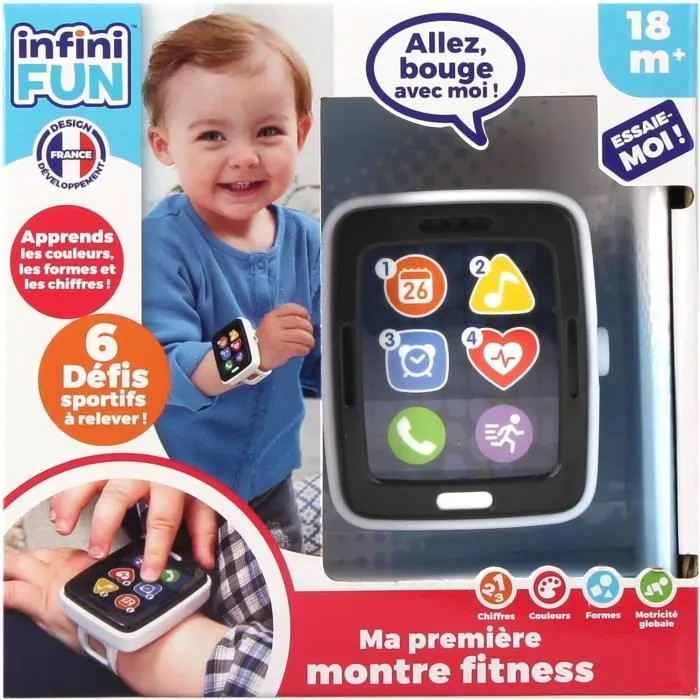 KD KD8436538676394 Fitness Watch - Ma Premiere Fitness Watch para Niños Pequeños, Imitación Realista 1