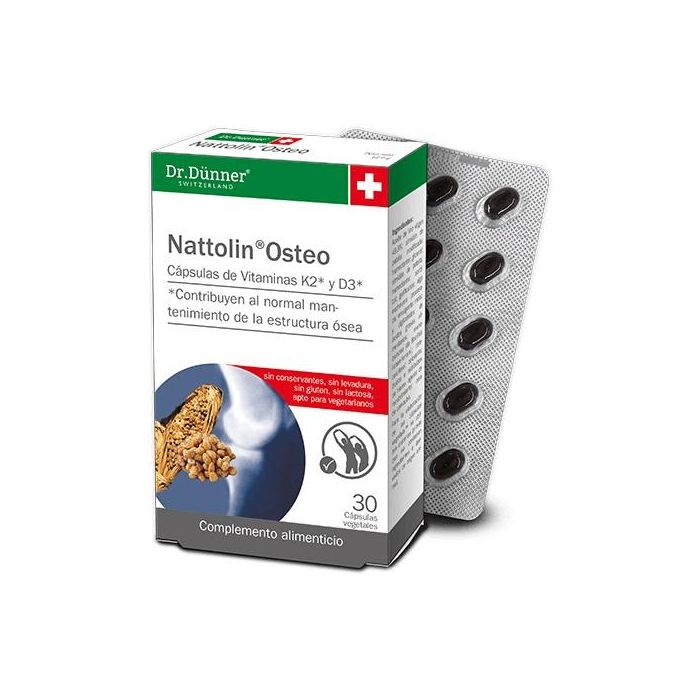 Dr.Dunner Nattolin Osteo 30 Cápsulas