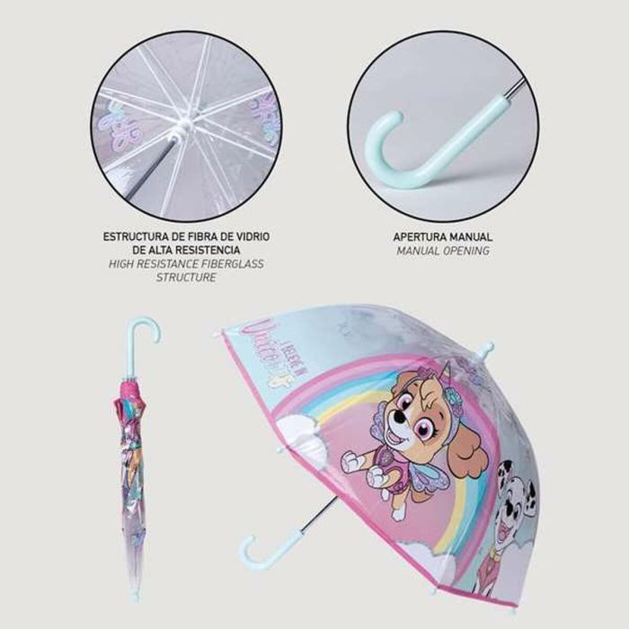 Paraguas manual poe burbuja paw patrol skye 1 Paraguas manual poe burbuja paw patrol skye 1