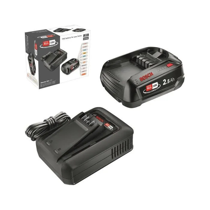 Bosch BOS1721521707522 Kit de arranque 18 V (1 x 2,5 Ah + AL 18V-44) 1