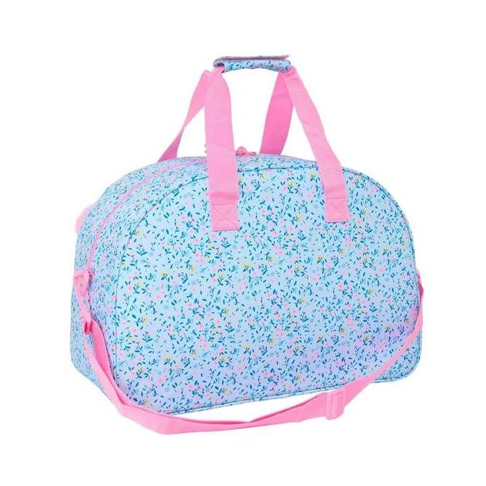 Bolsa de Deporte Vicky Martín Berrocal Paraíso Rosa Azul claro 48 x 33 x 21 cm 1