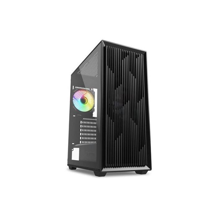 SHARKOON VK2 RGB ATX - Caja Torre de Ordenador con Panel Lateral de Cristal Templado, Negro 0 SHARKOON VK2 RGB ATX - Caja Torre de Ordenador con Panel Lateral de Cristal Templado, Negro 0