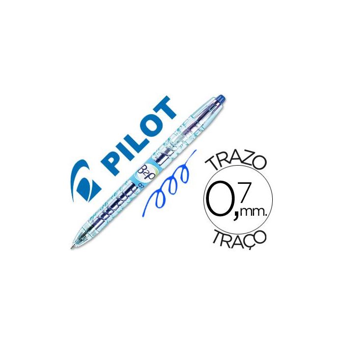 Boligrafo Pilot Gel B2P Azul 10 unidades