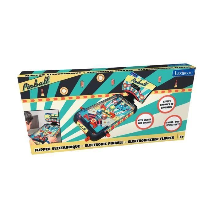 Máquina de pinball electrónica con efectos de luz y sonido. 1 Máquina de pinball electrónica con efectos de luz y sonido. 1