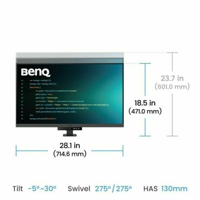 Smart TV BenQ RD320UA 4K Ultra HD 31,5" LED IPS HDR10 Flicker free 3 Smart TV BenQ RD320UA 4K Ultra HD 31,5" LED IPS HDR10 Flicker free 3