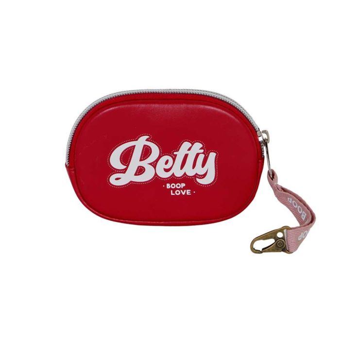 Monedero Pill Varsity Betty Boop Burdeos 2