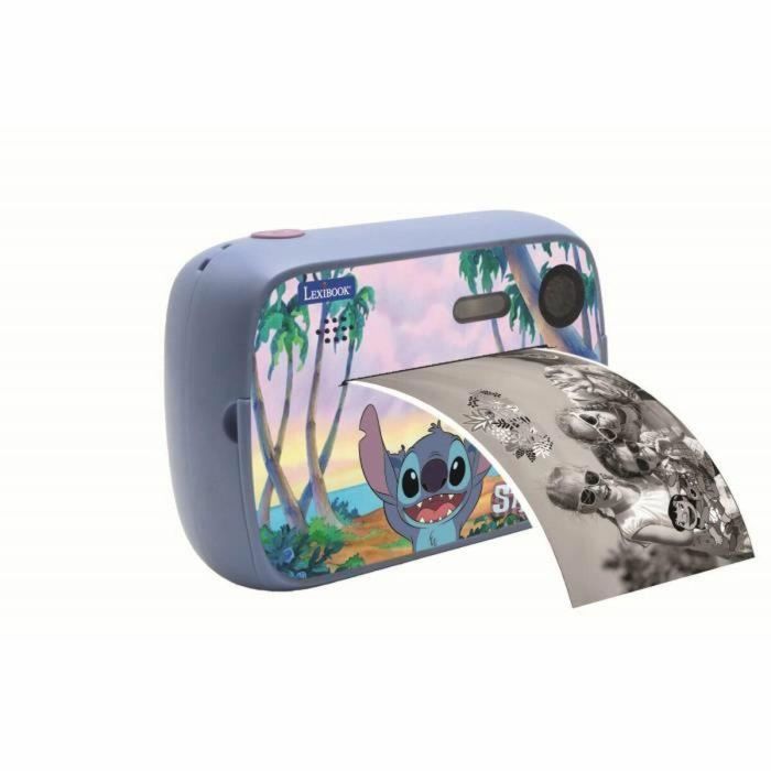 LEXIBOOK Cámara Instantánea Digital Stitch Disney 12 MP con Impresora Térmica HD, Vídeo, MP3, Pantalla 2" LCD y Tarjeta SD 32GB 0 LEXIBOOK Cámara Instantánea Digital Stitch Disney 12 MP con Impresora Térmica HD, Vídeo, MP3, Pantalla 2" LCD y Tarjeta SD 32GB 0