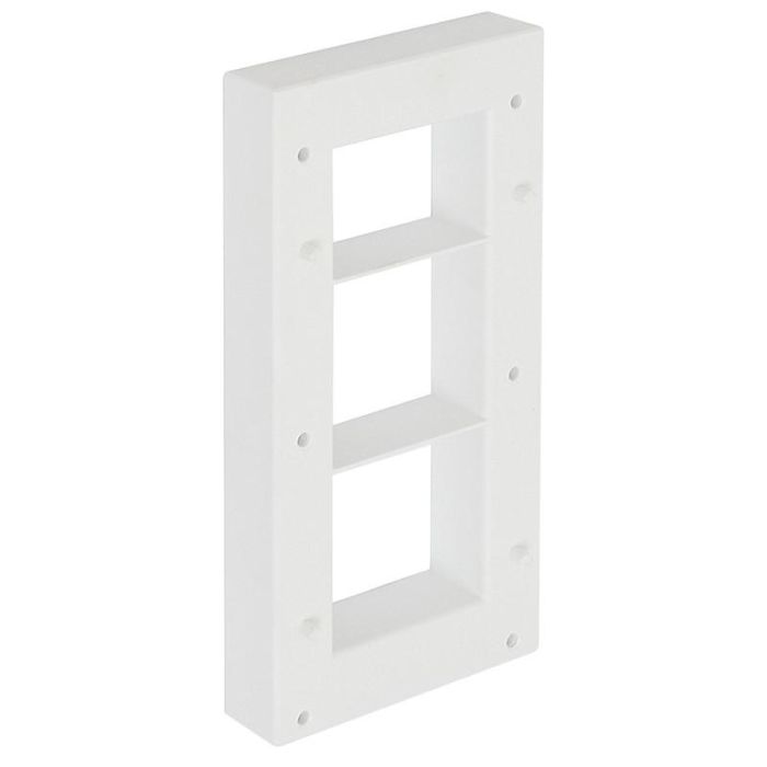 SERVETTO DISTA2 Distanciador para Percheros Servetto 3T, Evita Tope con Puertas Interiores de Armarios, Blanco