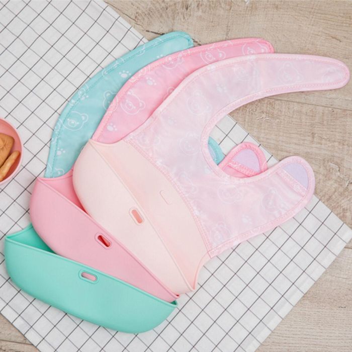 Babero Plegable Easy Rosa 5 Babero Plegable Easy Rosa 5
