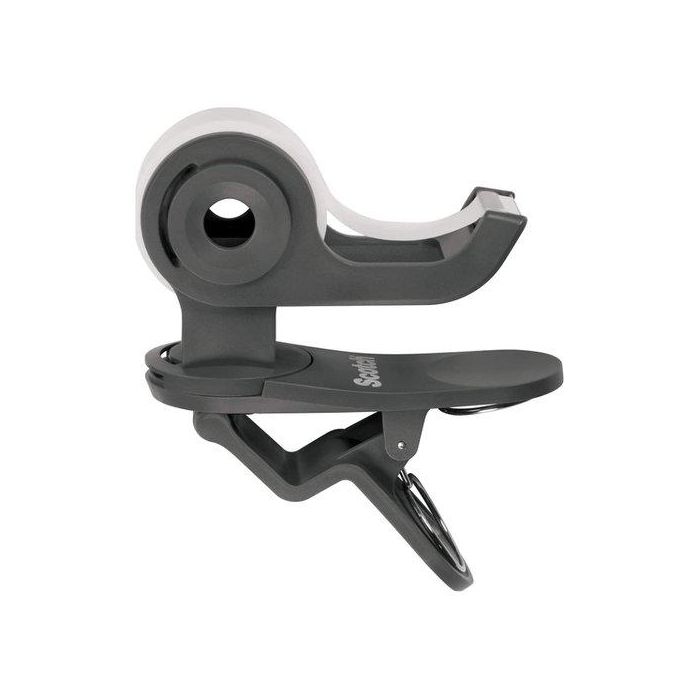 Portarrollos Scotch Clip&Twist C19 Gris Pizarra + 4 Cinta Scotch Magic 16 unidades