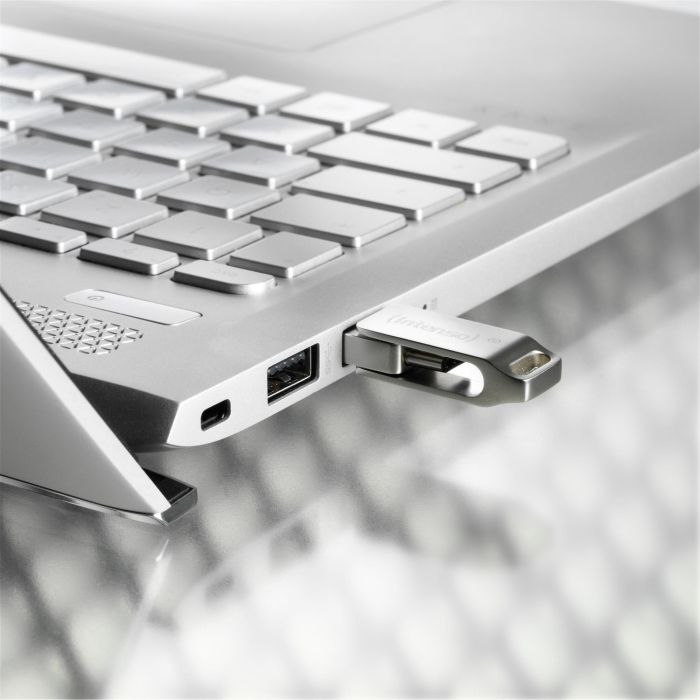 Memoria USB INTENSO 3536491 128 GB Plateado 6