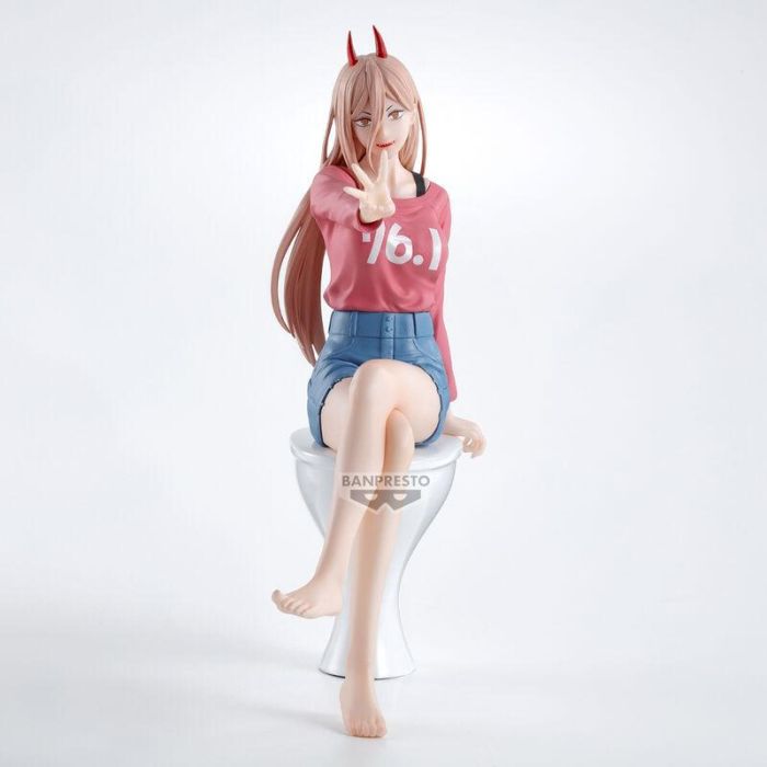 Banpresto Figura Chainsaw Man Power 18 cm - Colección Anime, PVC y ABS 1