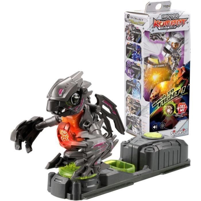 Figura - 9 cm - PACK GUERRERO BIOPOD KOMBAT 1