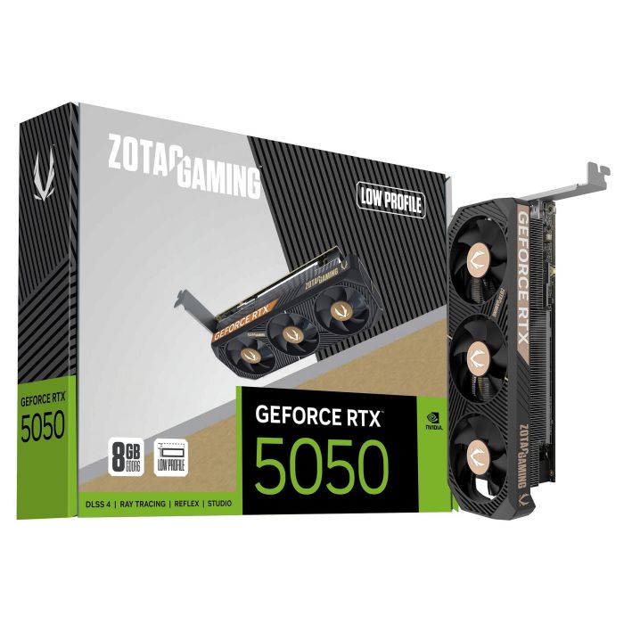 Zotac Tarjeta Gráfica GeForce RTX 5050 Low Profile 8GB GDDR6 6 Zotac Tarjeta Gráfica GeForce RTX 5050 Low Profile 8GB GDDR6 6