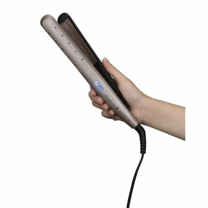 Plancha de pelo REMINGTON S7972 Aqualisse PRO  hasta 230°  10 temperaturas  apagado automático  bolsa de almacenamiento 2