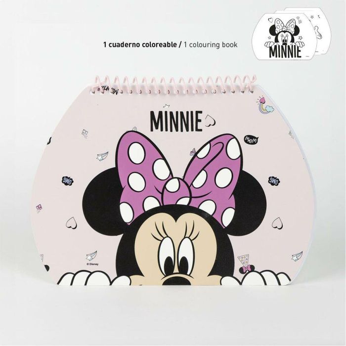 Set papelería coloreable maletín minnie 23.0 x 20.0 x 4.0 cm 2 Set papelería coloreable maletín minnie 23.0 x 20.0 x 4.0 cm 2