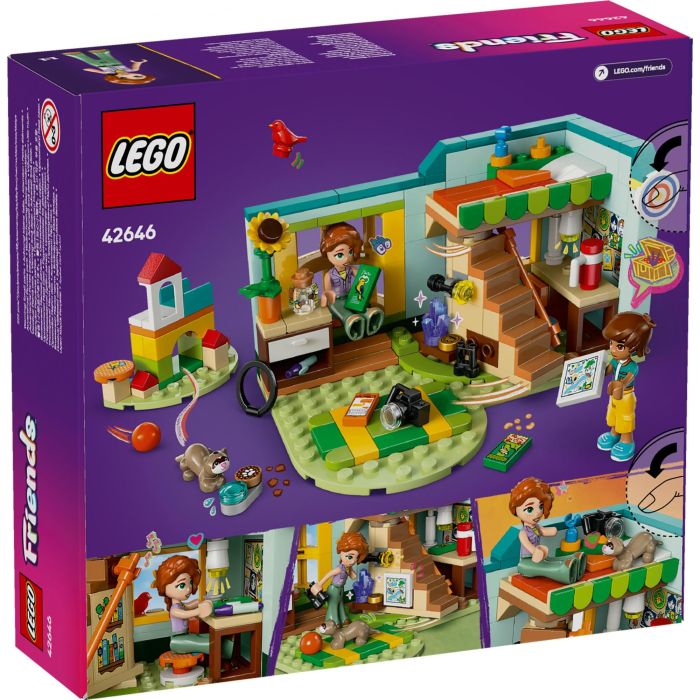 LEGO 42646 Friends Habitación de Autumn Set de Construcción con Minipersonajes Autumn y Leo, Hurón y Pájaro para +6 años 12 LEGO 42646 Friends Habitación de Autumn Set de Construcción con Minipersonajes Autumn y Leo, Hurón y Pájaro para +6 años 12