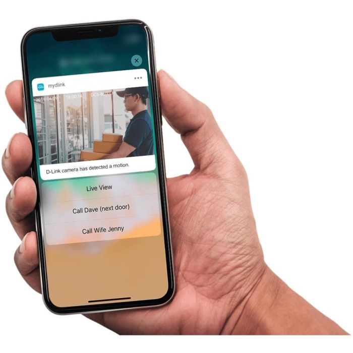 D-Link DCS-8350LH Cámara de Seguridad IP Interior 2K QHD Wi-Fi con Visión Nocturna, Compatible con Alexa y Google Assistant 6