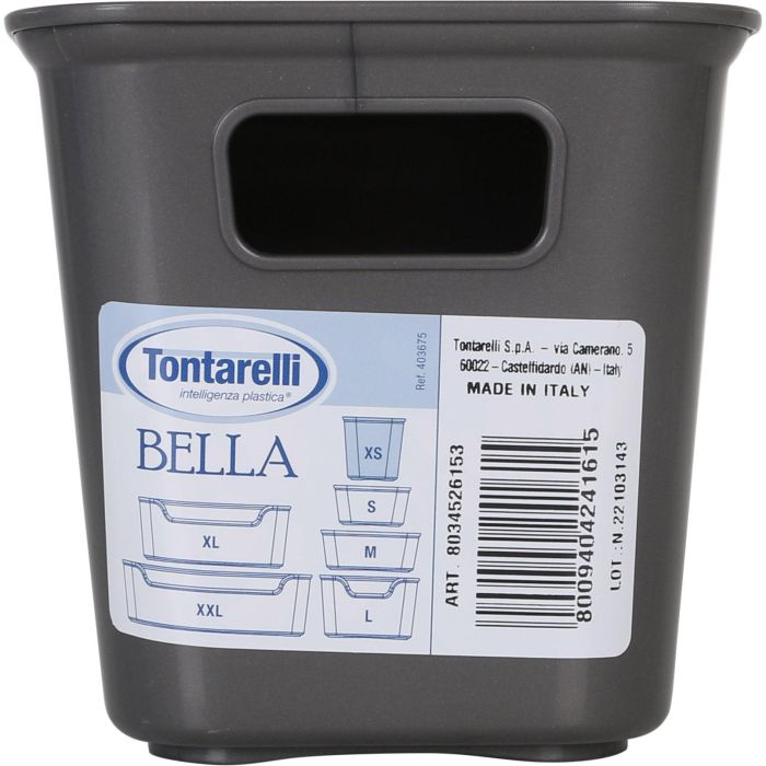 Tontarelli Caja Mini Alta 11x11x11 cm Con Tapa, Colección Bella (12 Unidades) 1