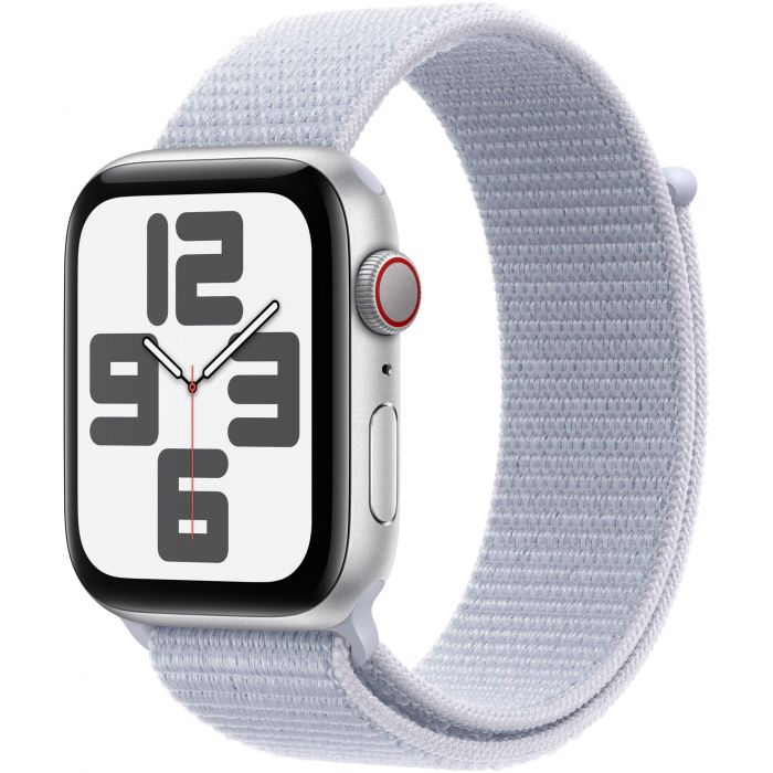 APPLE Watch SE GPS + Cellular 44mm Caja Aluminio Plata con Correa Deportiva Azul Cloud 0 APPLE Watch SE GPS + Cellular 44mm Caja Aluminio Plata con Correa Deportiva Azul Cloud 0