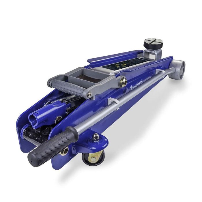 Michelin Cric Hidráulico de Elevación 2,25 T, Rango 15-53 cm, para SUV, 4x4 y Autocaravanas, Chasis Extralargo con Brazo de 70 cm 7