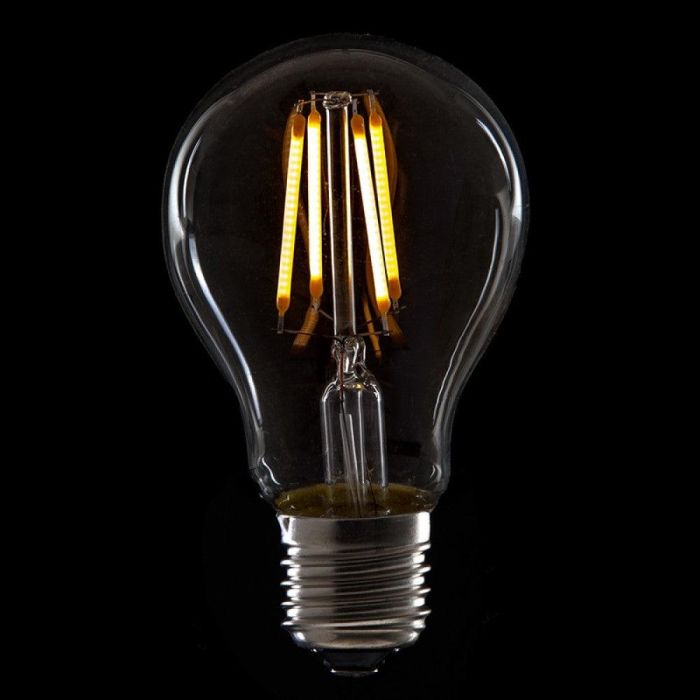 HO-J27DH642-WW Bombilla LED E27 4W Filamento 273Lm Blanco Cálido 2000K, Reemplazo Directo 25W Incandescente, Larga Vida 40.000h 0 HO-J27DH642-WW Bombilla LED E27 4W Filamento 273Lm Blanco Cálido 2000K, Reemplazo Directo 25W Incandescente, Larga Vida 40.000h 0