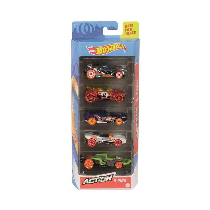 Mattel Coche Hot Wheels Pack de 5 Coches Modelos Surtidos