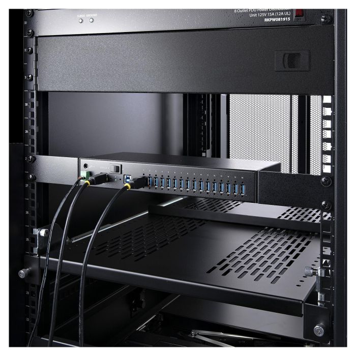 StarTech USB 5GBPS HUB FOR Hub Ladrón Industrial de Metal USB 3.0 de 16 Puertos y 5Gbps 7 StarTech USB 5GBPS HUB FOR Hub Ladrón Industrial de Metal USB 3.0 de 16 Puertos y 5Gbps 7
