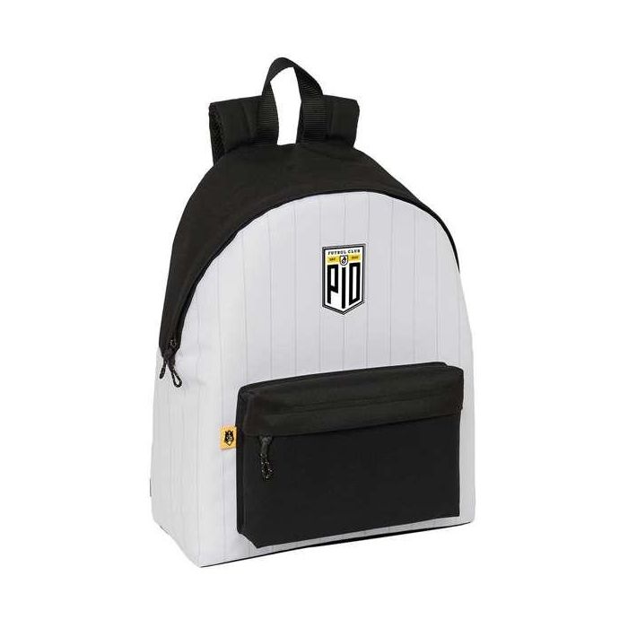 Mochila Escolar Kings League PÍo Blanco Negro 33 x 42 x 15 cm 3